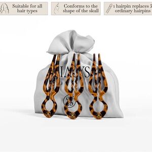 Lialys Prestige HairPin Tortoise